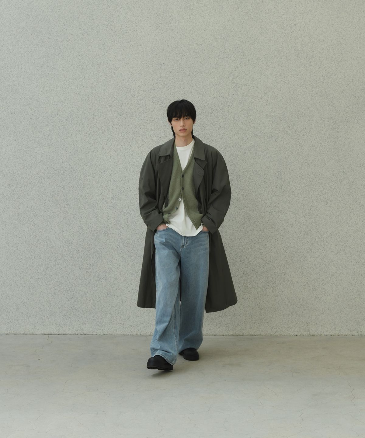 슈피트(SHUFIT) 6.5cm 와이드 더비슈즈 볼륨 무광 구두 SFT-207