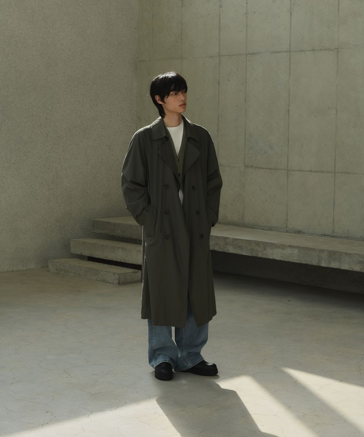 슈피트(SHUFIT) 6.5cm 와이드 더비슈즈 볼륨 무광 구두 SFT-207