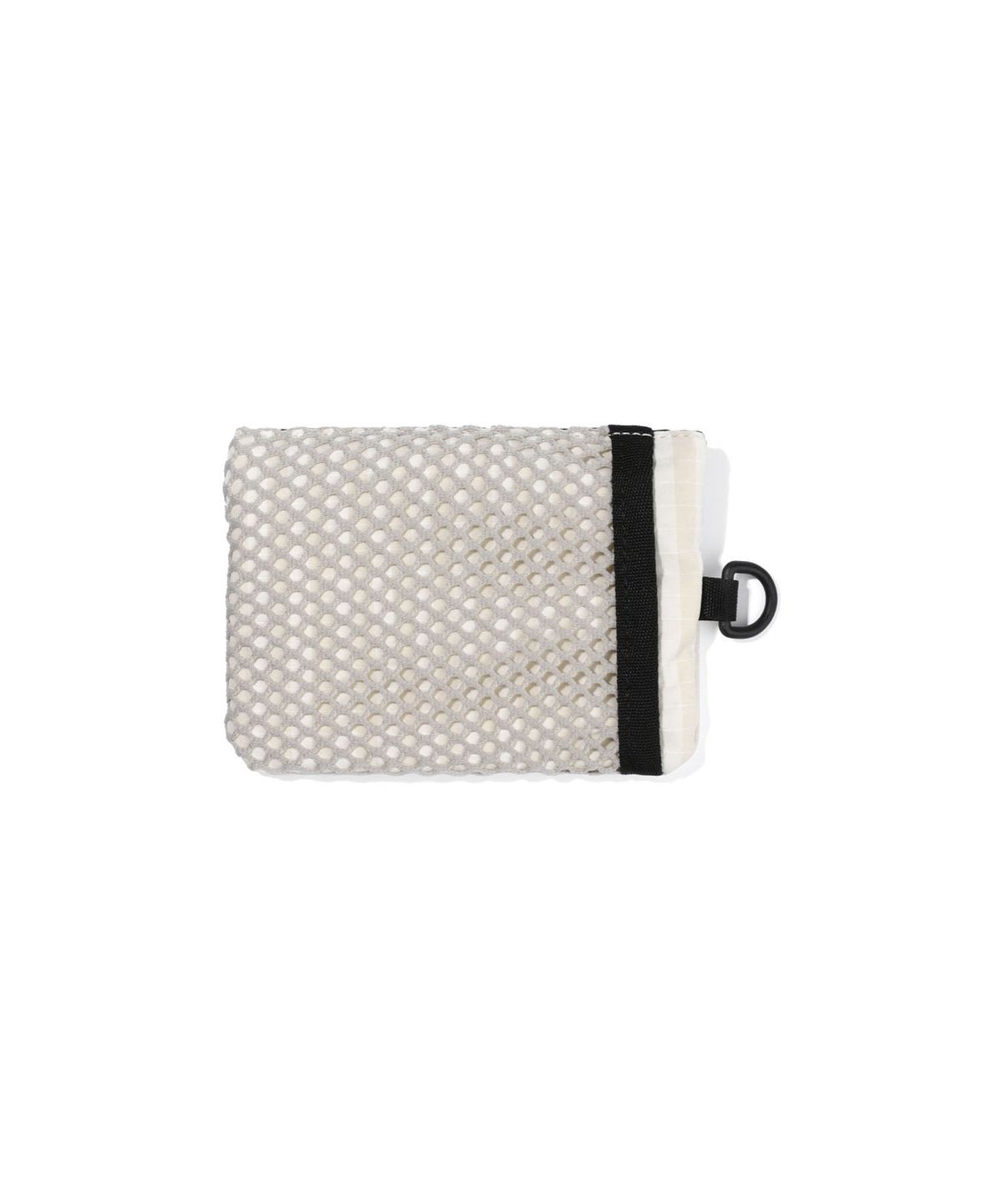 썬러브투어(SUNLOVETOUR) Zip Card Pouch Ivory Grid