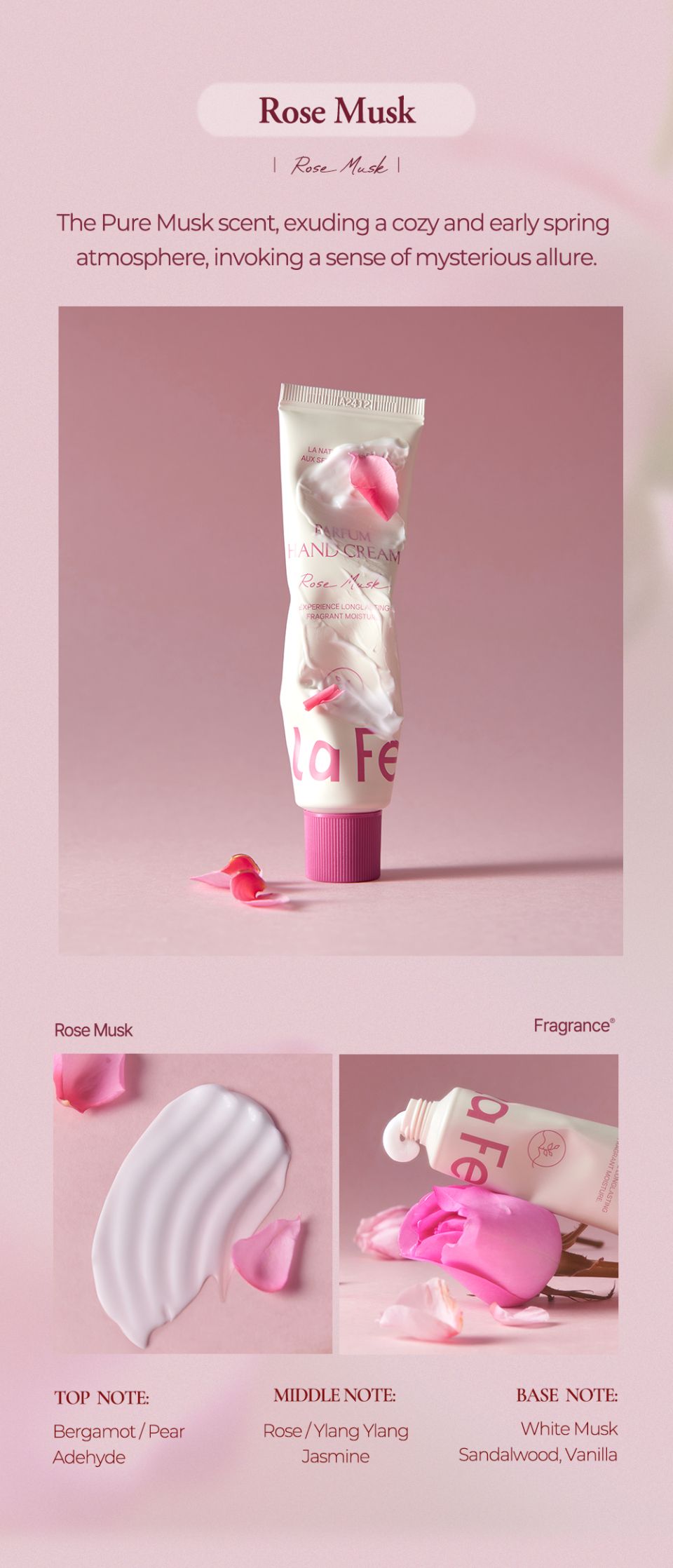 MUSINSA公式 | LAFERME ラフェルム パルファムハンドクリーム 60ml