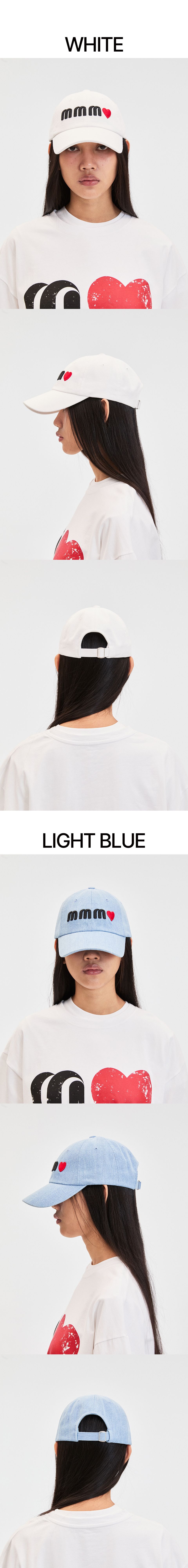 MUSINSA公式 | M.M.M MMM Denim Ball Cap (3 colors)