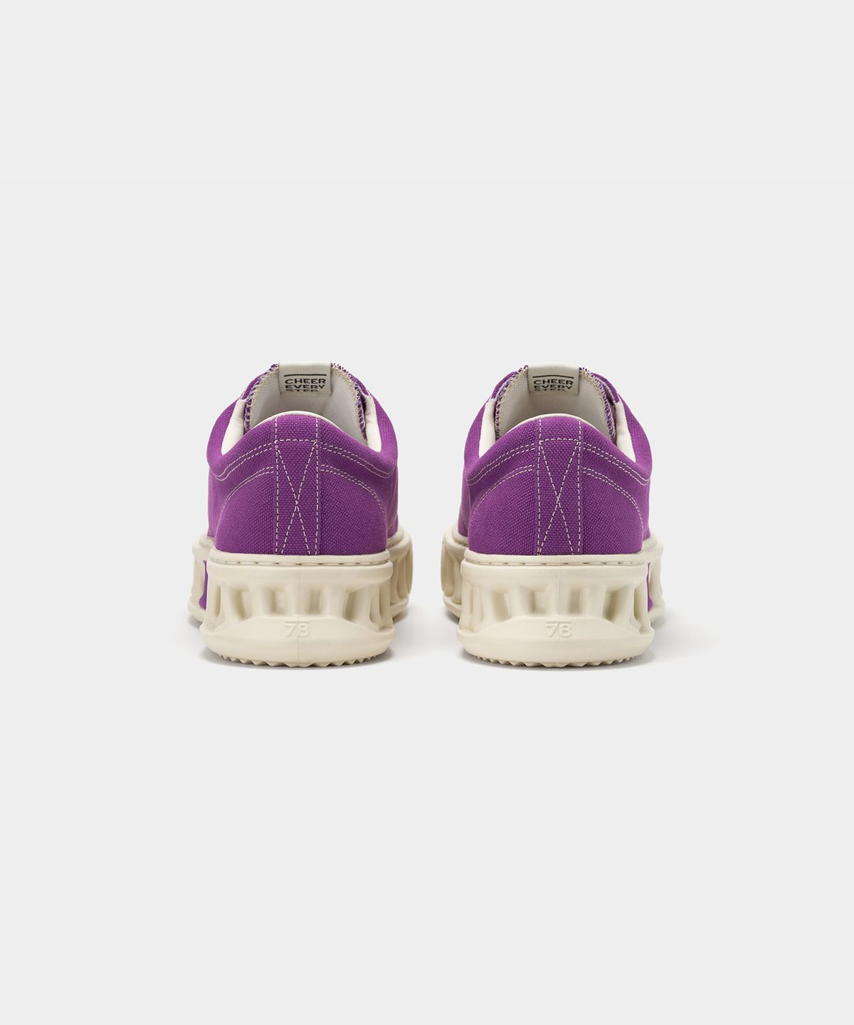 세븐에잇언더(78UNDER) C-1 VINTAGE LOW TOP_ DEEP PURPLE