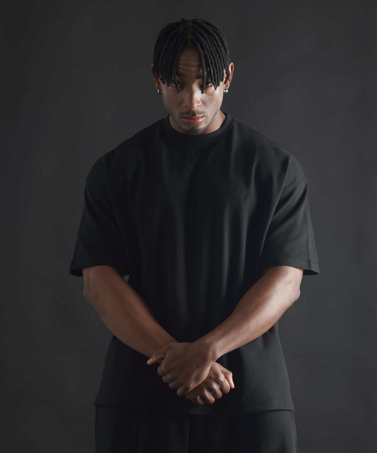 페르메논(PHERMENON) [SET] 에센셜 오버핏 숏 슬리브  + 에센셜 오버핏 버뮤다 쇼츠