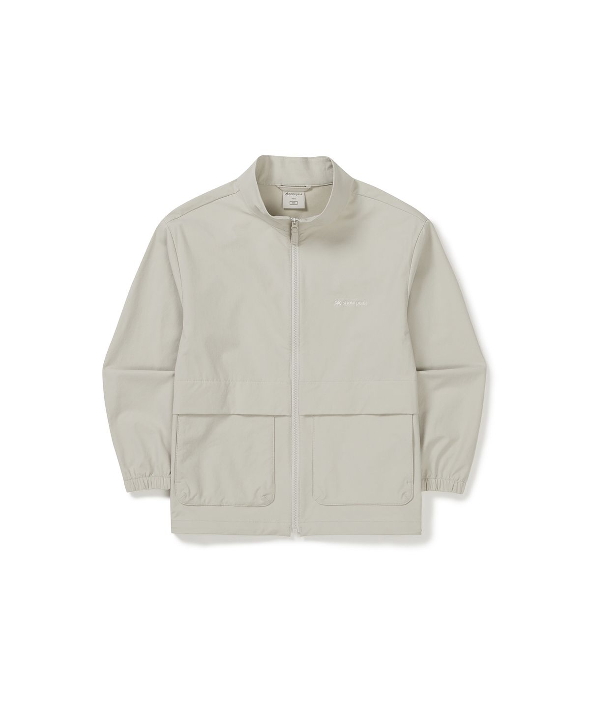 스노우피크 어패럴 키즈(SNOWPEAK APPAREL KIDS) 키즈 라고 에어 스탠드넥 바람막이 (S25SKTWB80) Light Beige