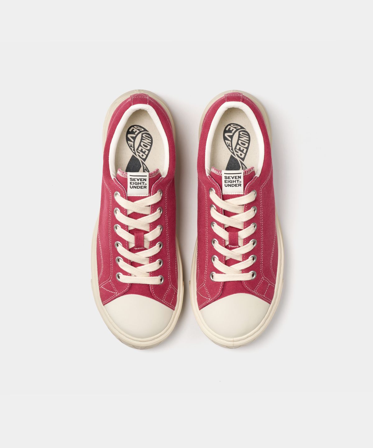 세븐에잇언더(78UNDER) C-1 VINTAGE LOW TOP_ DUSTY RED