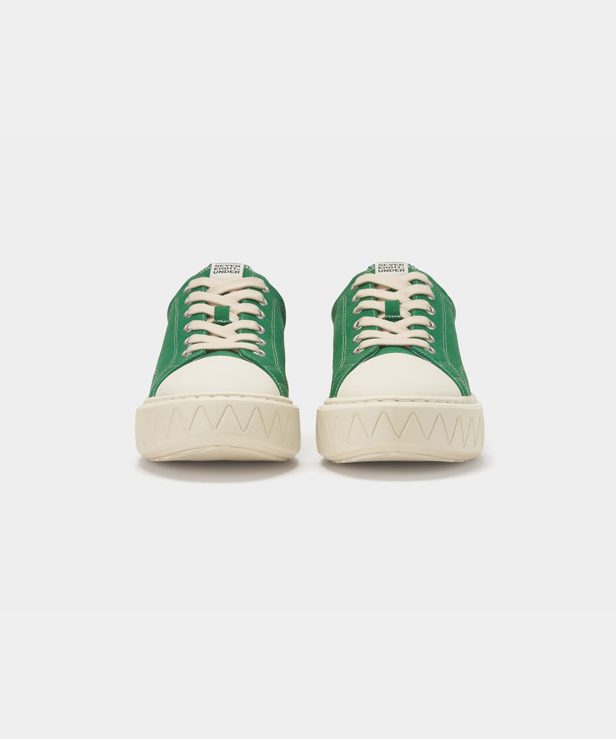 세븐에잇언더(78UNDER) C-1 VINTAGE LOW TOP_ MOSS GREEN