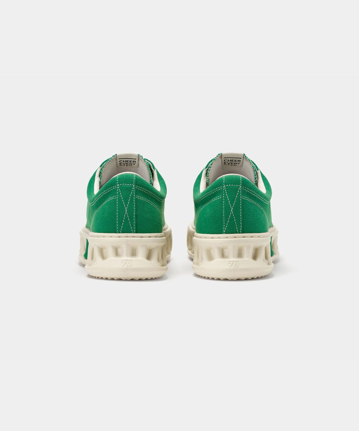 세븐에잇언더(78UNDER) C-1 VINTAGE LOW TOP_ MOSS GREEN