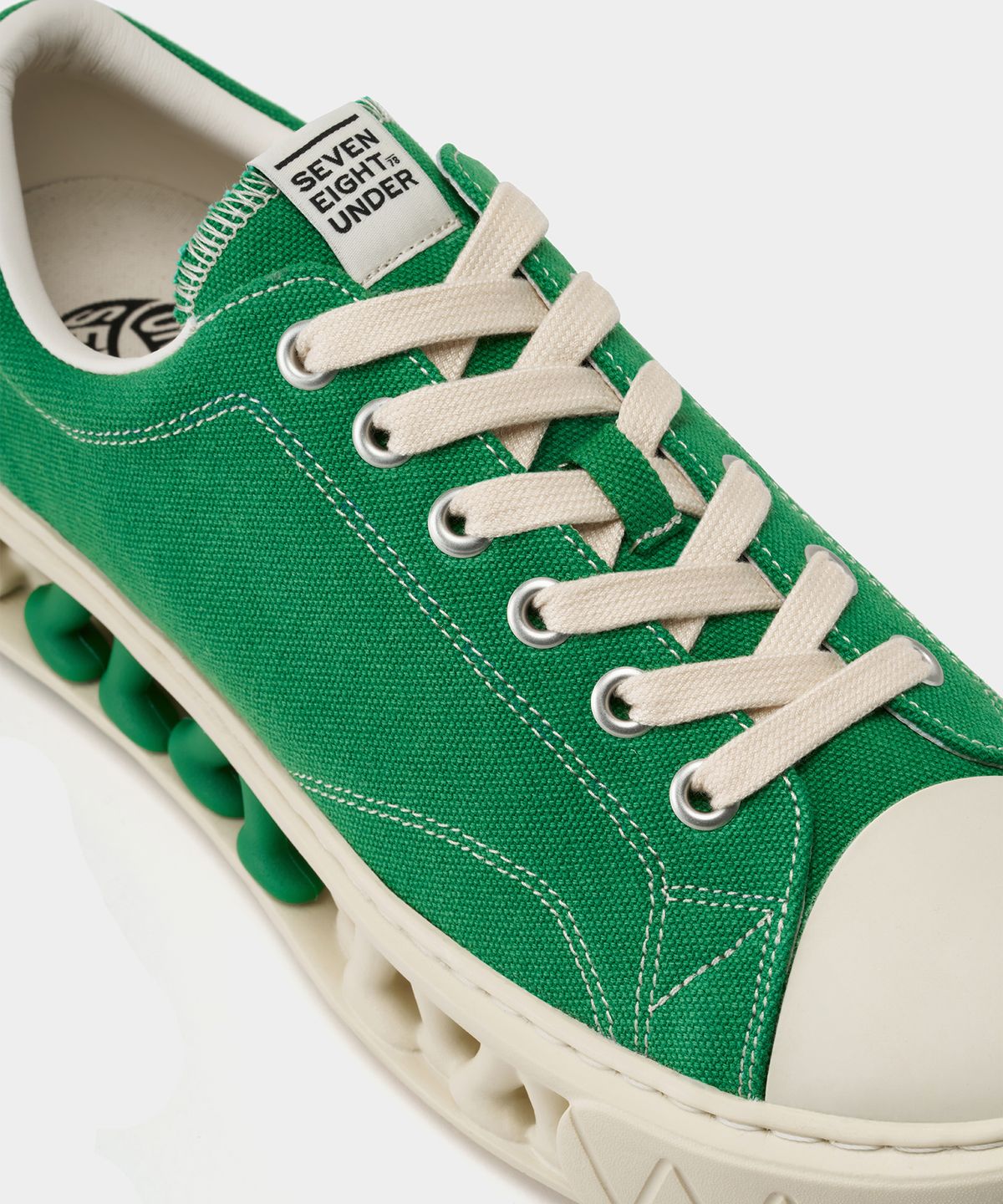 세븐에잇언더(78UNDER) C-1 VINTAGE LOW TOP_ MOSS GREEN