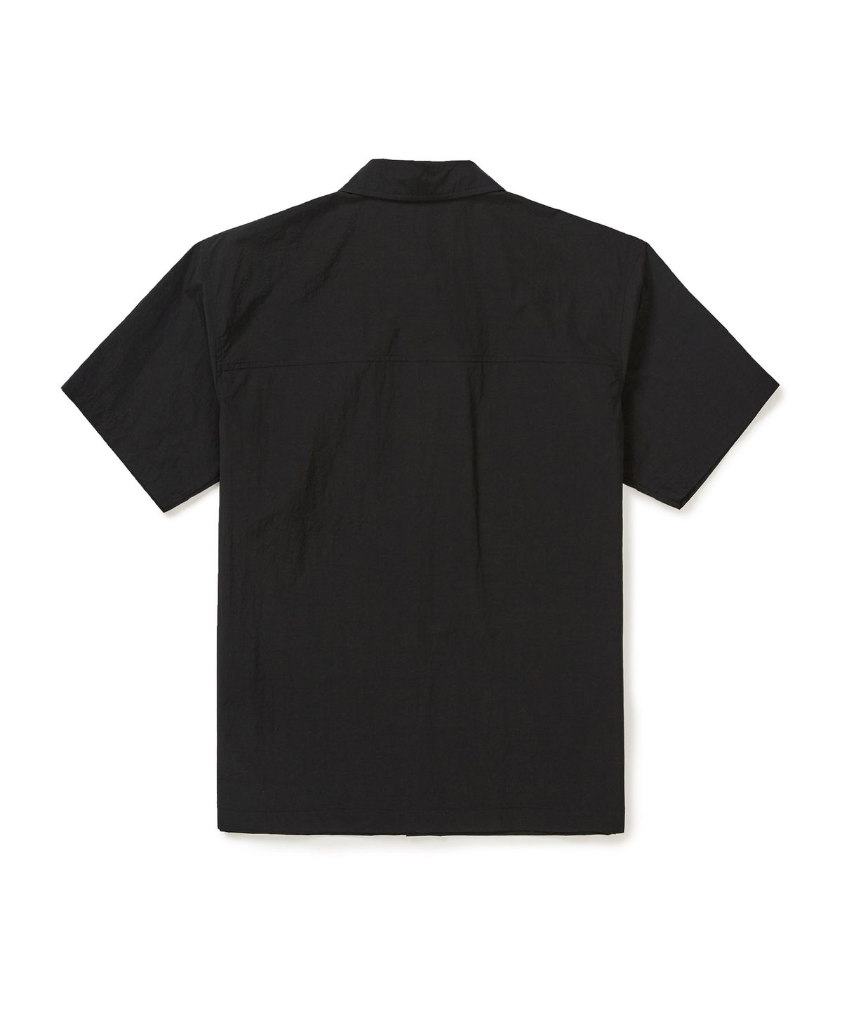 스노우피크 어패럴(SNOWPEAK APPAREL) 타슬란 투포켓 반팔 셔츠 (S25MMLSH50) Black