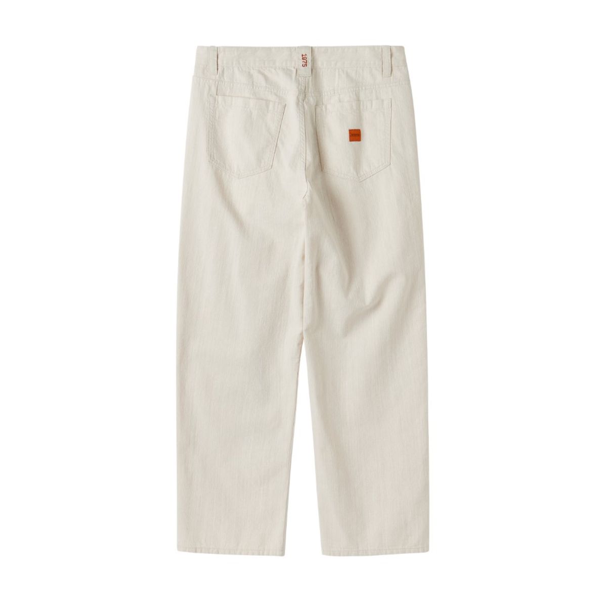브롬톤 런던(BROMPTON LONDON) SUMMER WASHED DENIM TROUSERS - CREAM (P252MDP430)