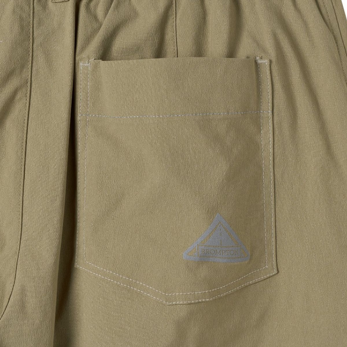 브롬톤 런던(BROMPTON LONDON) DENIM-LIKE SHORT - BEIGE (P252MHP180)