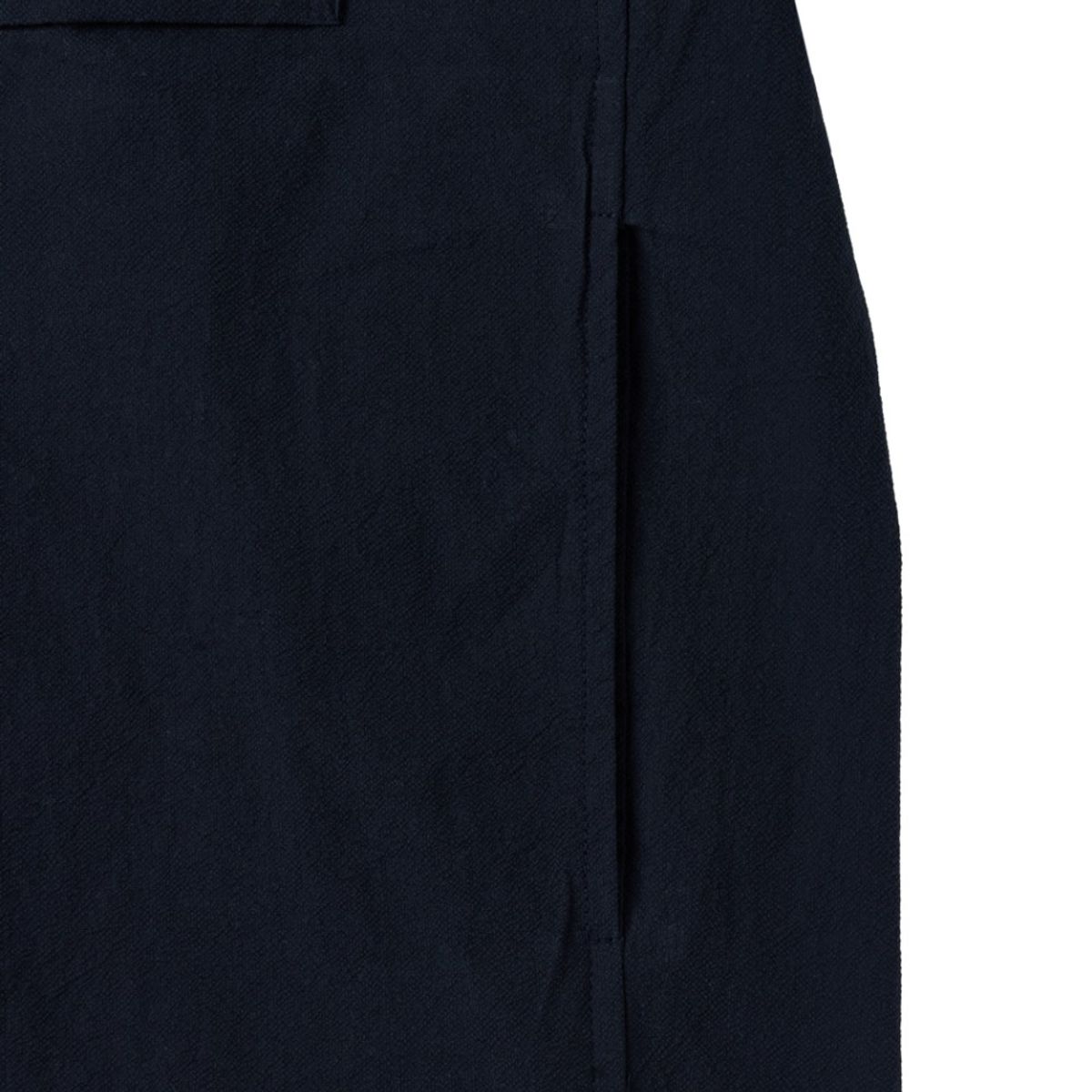 브롬톤 런던(BROMPTON LONDON) MICRO SEERSUCKER SET HALF SLEEVE SHACKET - NAVY (P252MJK484)