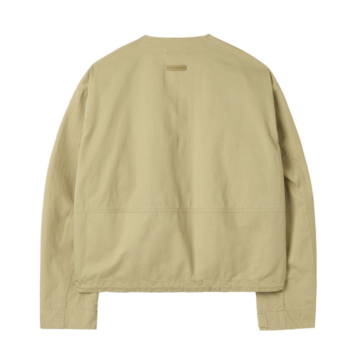 브롬톤 런던(BROMPTON LONDON) W BRITISH CAMPER NECKLESS JUMPER - BEIGE (P252WJK481)