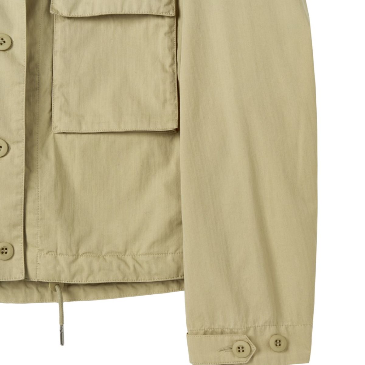 브롬톤 런던(BROMPTON LONDON) W BRITISH CAMPER NECKLESS JUMPER - BEIGE (P252WJK481)