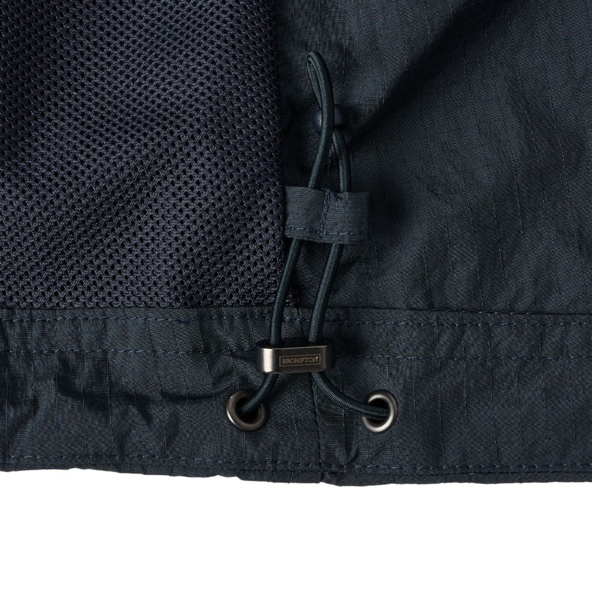 브롬톤 런던(BROMPTON LONDON) RIPSTOP HOOD DETACHABLE JUMPER - NAVY (P252MJP181)