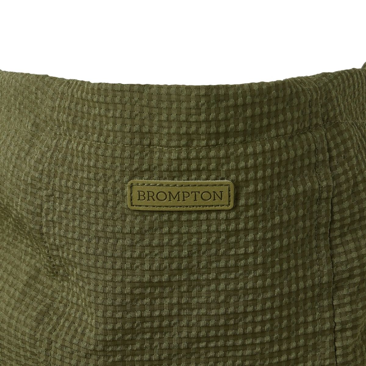 브롬톤 런던(BROMPTON LONDON) SEERSUCKER LONG SLEEVES HOOD FULL ZIP - KHAKI (P252MJP485)