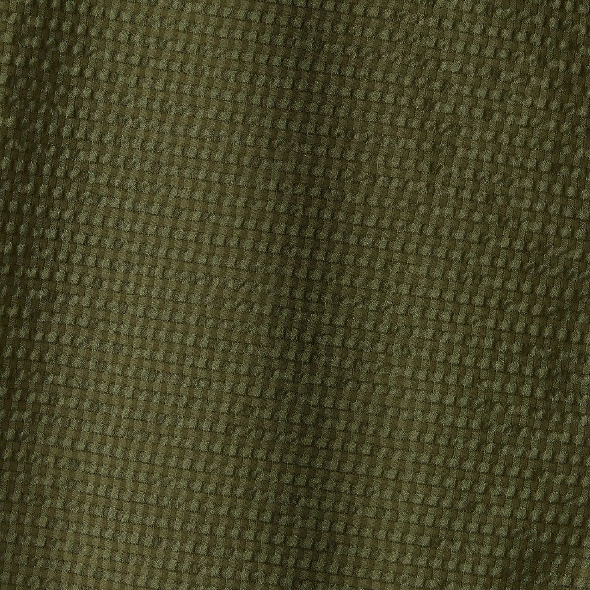 브롬톤 런던(BROMPTON LONDON) SEERSUCKER LONG SLEEVES HOOD FULL ZIP - KHAKI (P252MJP485)