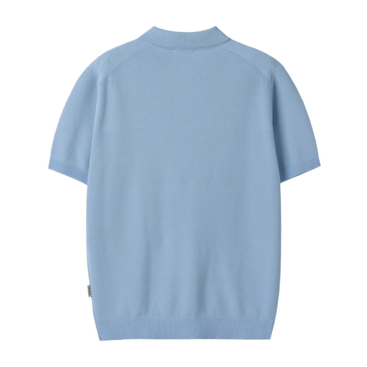 브롬톤 런던(BROMPTON LONDON) COLLAR BUTTON SWEATER - BLUE (P252MKT430)