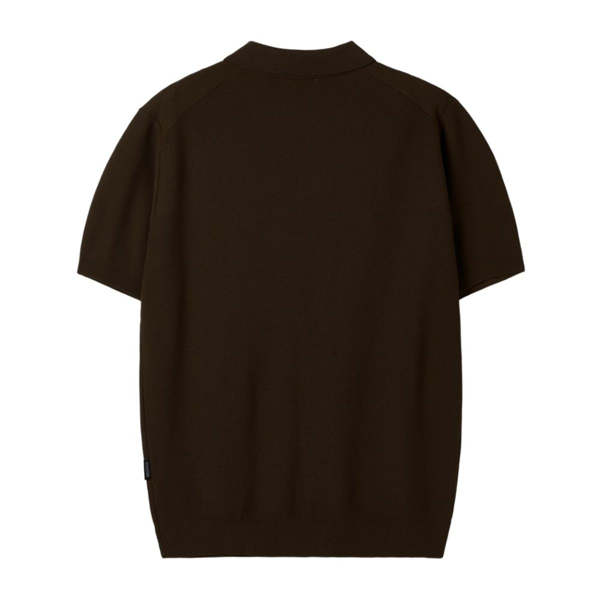 브롬톤 런던(BROMPTON LONDON) COLLAR BUTTON SWEATER - BROWN (P252MKT430)