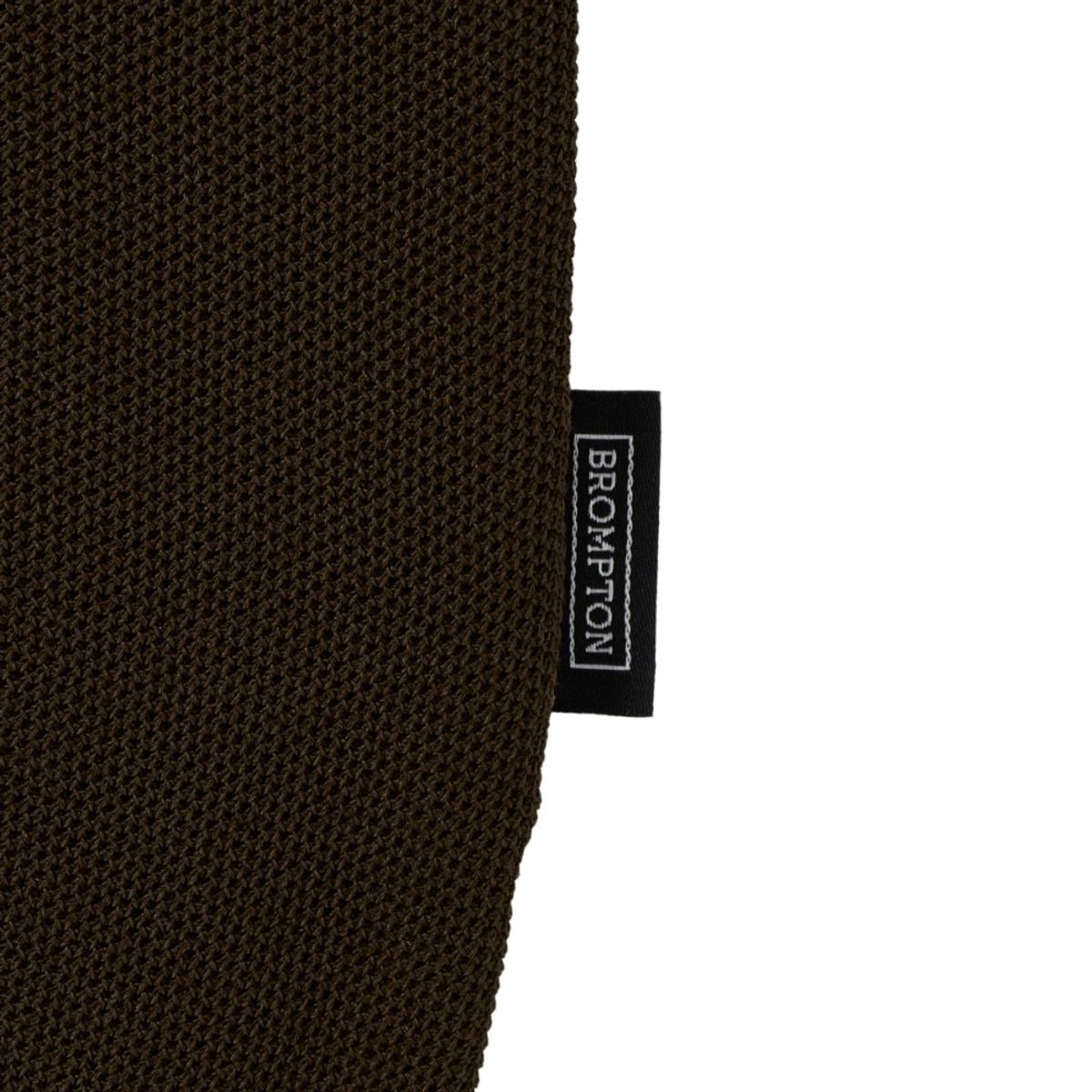 브롬톤 런던(BROMPTON LONDON) COLLAR BUTTON SWEATER - BROWN (P252MKT430)