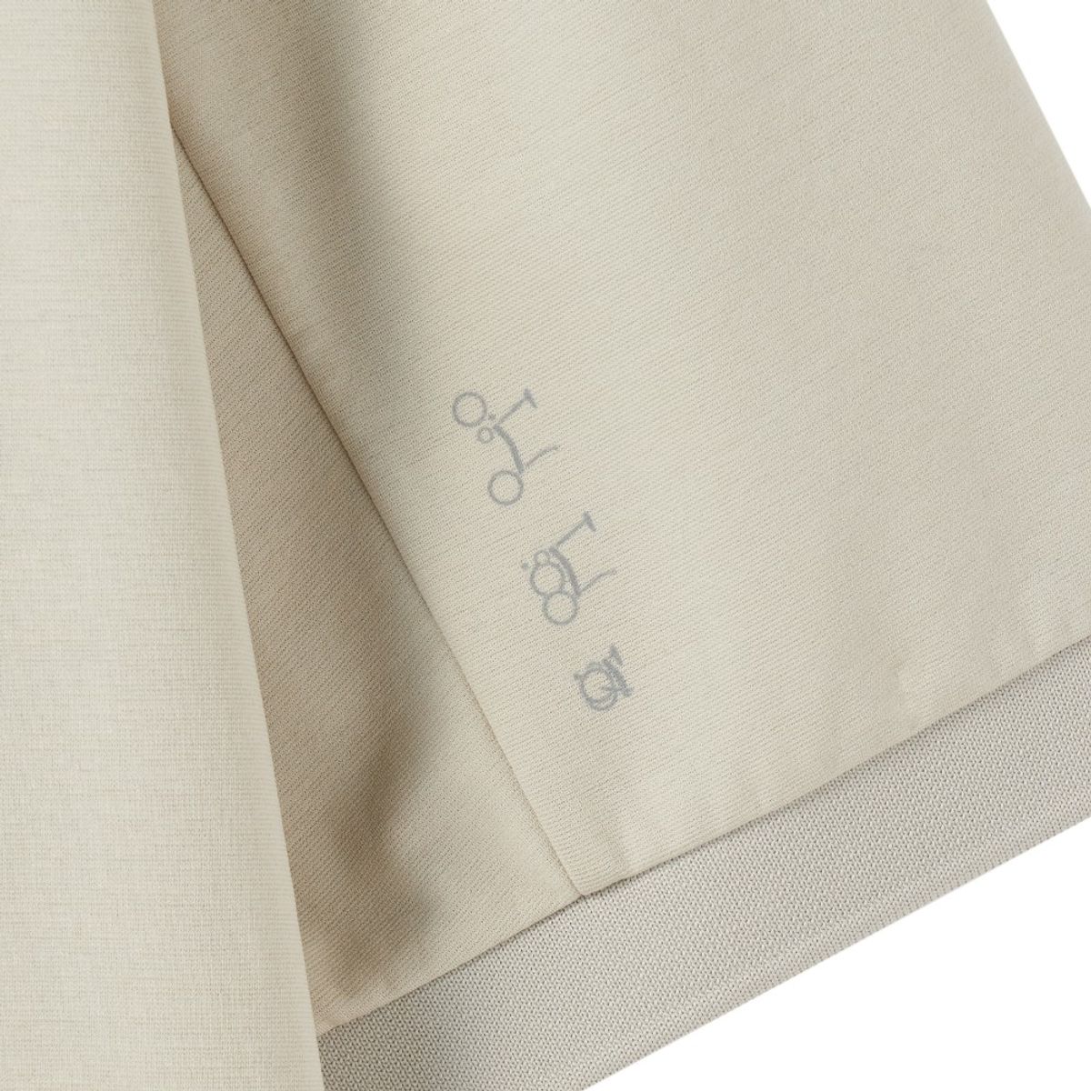 브롬톤 런던(BROMPTON LONDON) SUPIMA COLLAR T-SHIRT - L/GREY (P252MPL130)