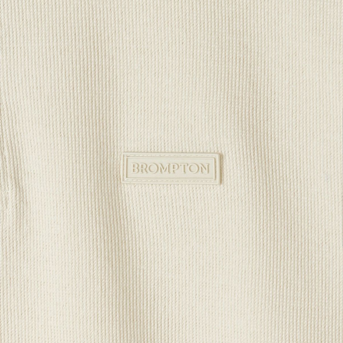 브롬톤 런던(BROMPTON LONDON) COLLAR T-SHIRT - BUTTER (P252UPL131)