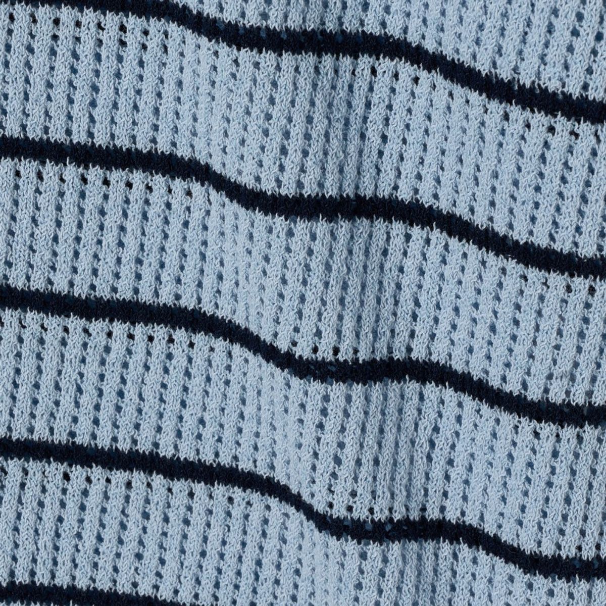 브롬톤 런던(BROMPTON LONDON) W STRIPED CADIGAN SWEATER - SKY BLUE (P252WKT430)