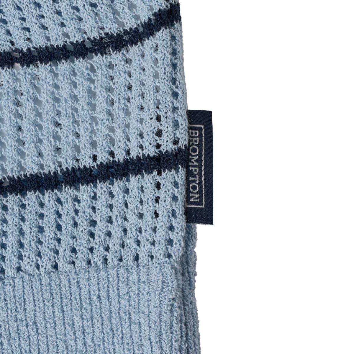 브롬톤 런던(BROMPTON LONDON) W STRIPED CADIGAN SWEATER - SKY BLUE (P252WKT430)
