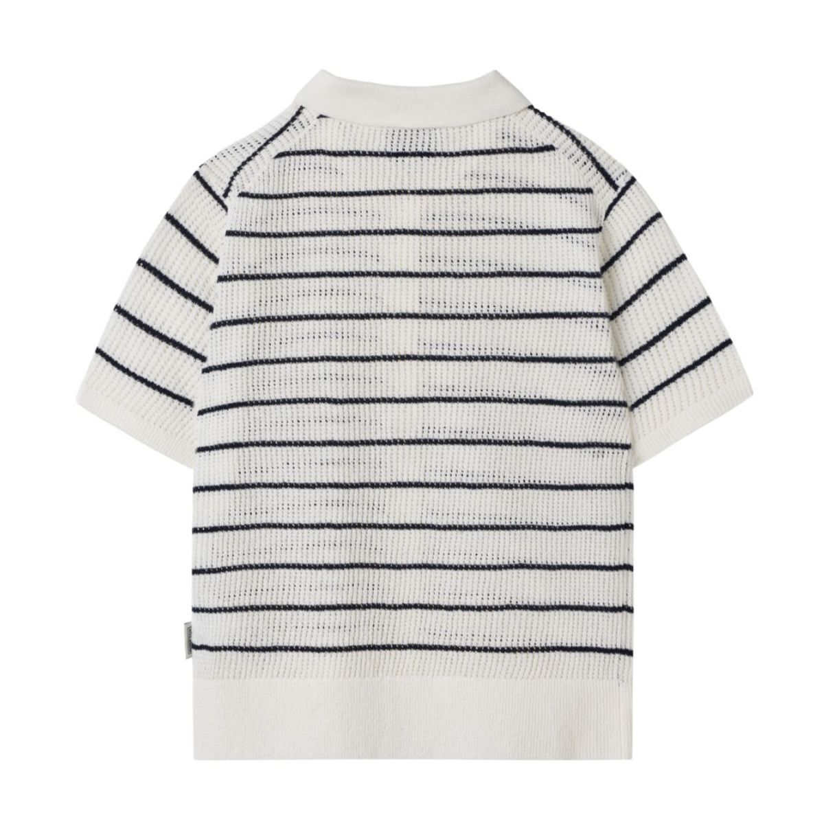 브롬톤 런던(BROMPTON LONDON) W STRIPED CADIGAN SWEATER - WHITE (P252WKT430)