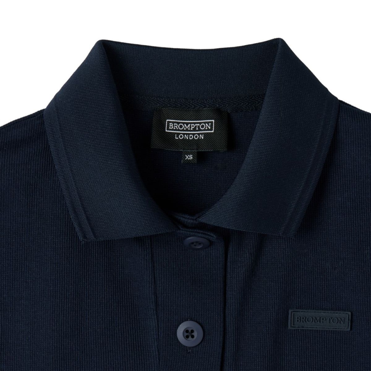 브롬톤 런던(BROMPTON LONDON) W COLLAR T-SHIRT - NAVY (P252WPL131)