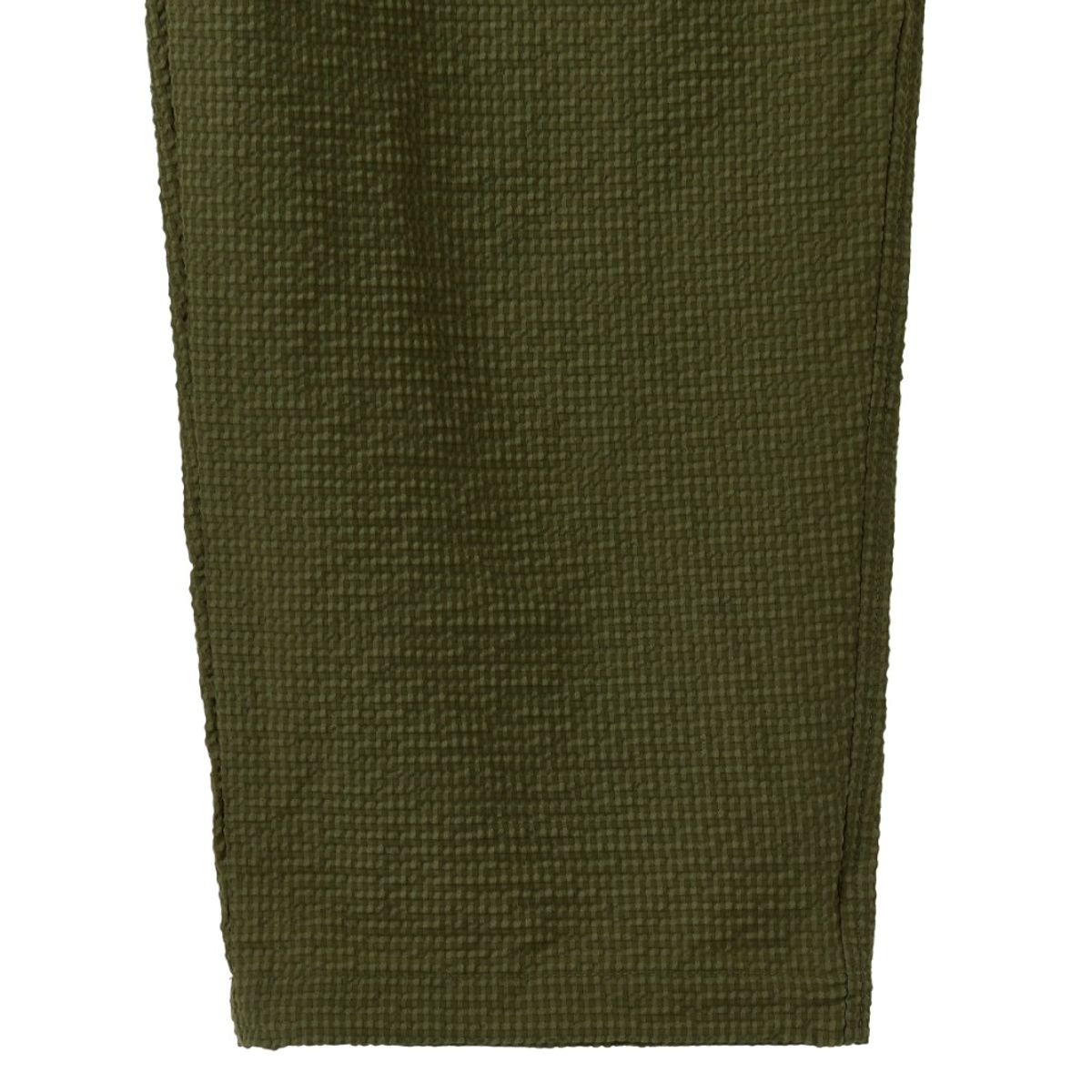 브롬톤 런던(BROMPTON LONDON) SEERSUCKER SET TROUSERS - KHAKI (P252MPT485)