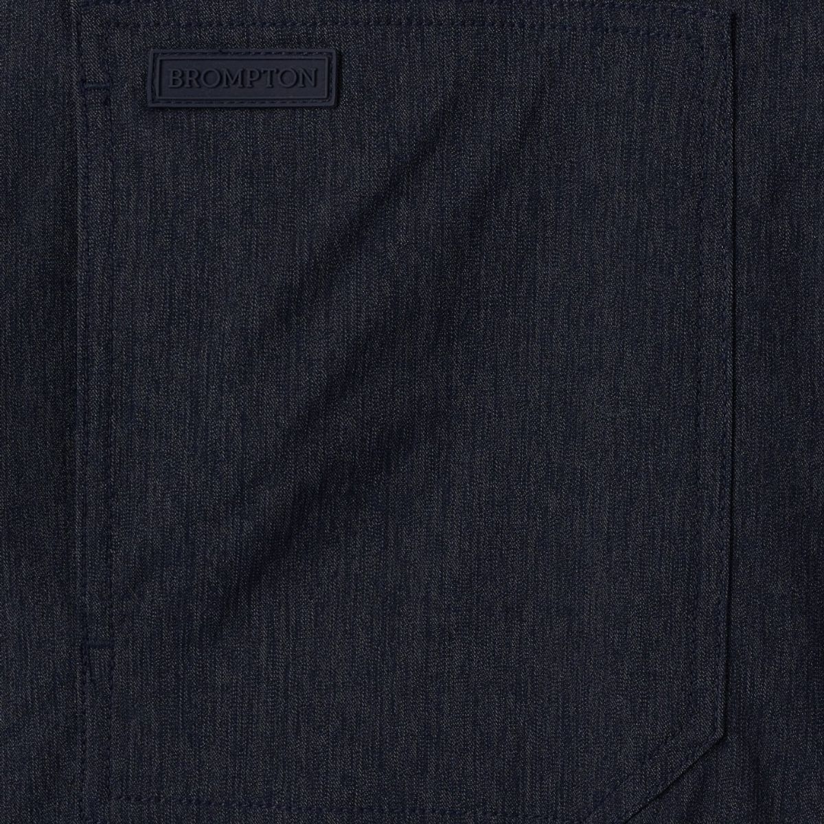 브롬톤 런던(BROMPTON LONDON) DENIM-LIKE HALF SLEEVE SHIRT - NAVY (P252MSH180)