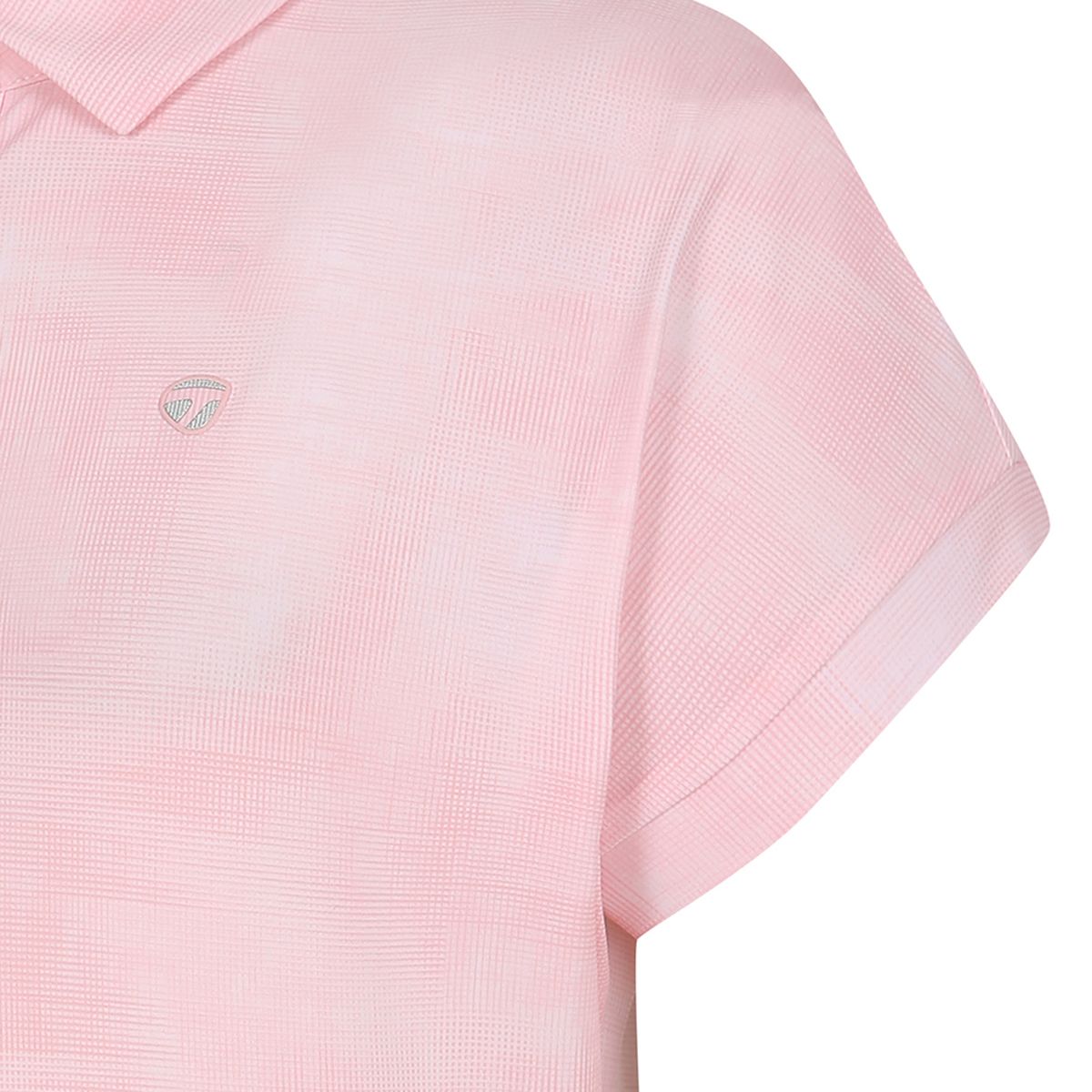 테일러메이드 어패럴(TAYLORMADE APPAREL) 여성 패턴 카라 반팔 티셔츠 T8031TO6241-403
