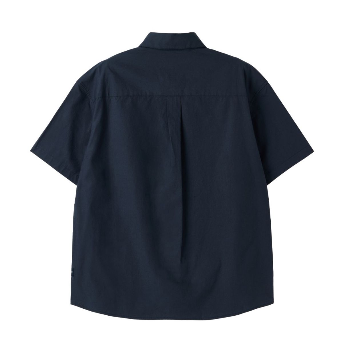 브롬톤 런던(BROMPTON LONDON) BIOWASHED HALF SLEEVE SHIRT - NAVY (P252MSH433)