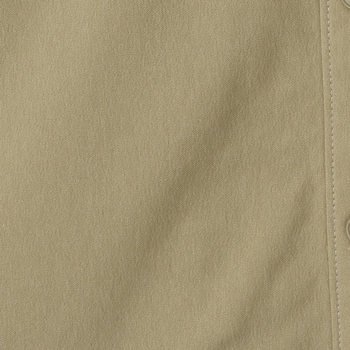 브롬톤 런던(BROMPTON LONDON) W DENIM-LIKE HALF SLEEVE SHIRT - BEIGE (P252WSH180)