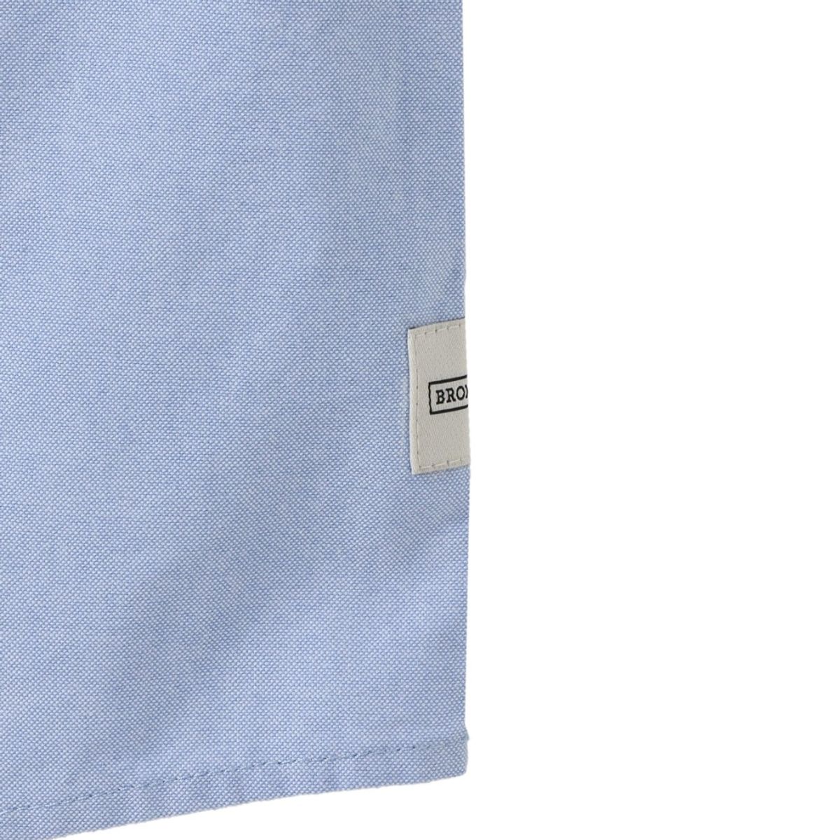 브롬톤 런던(BROMPTON LONDON) W OXFORD HALF SLEEVE COLLAR SHIRT - BLUE (P252WSH434)
