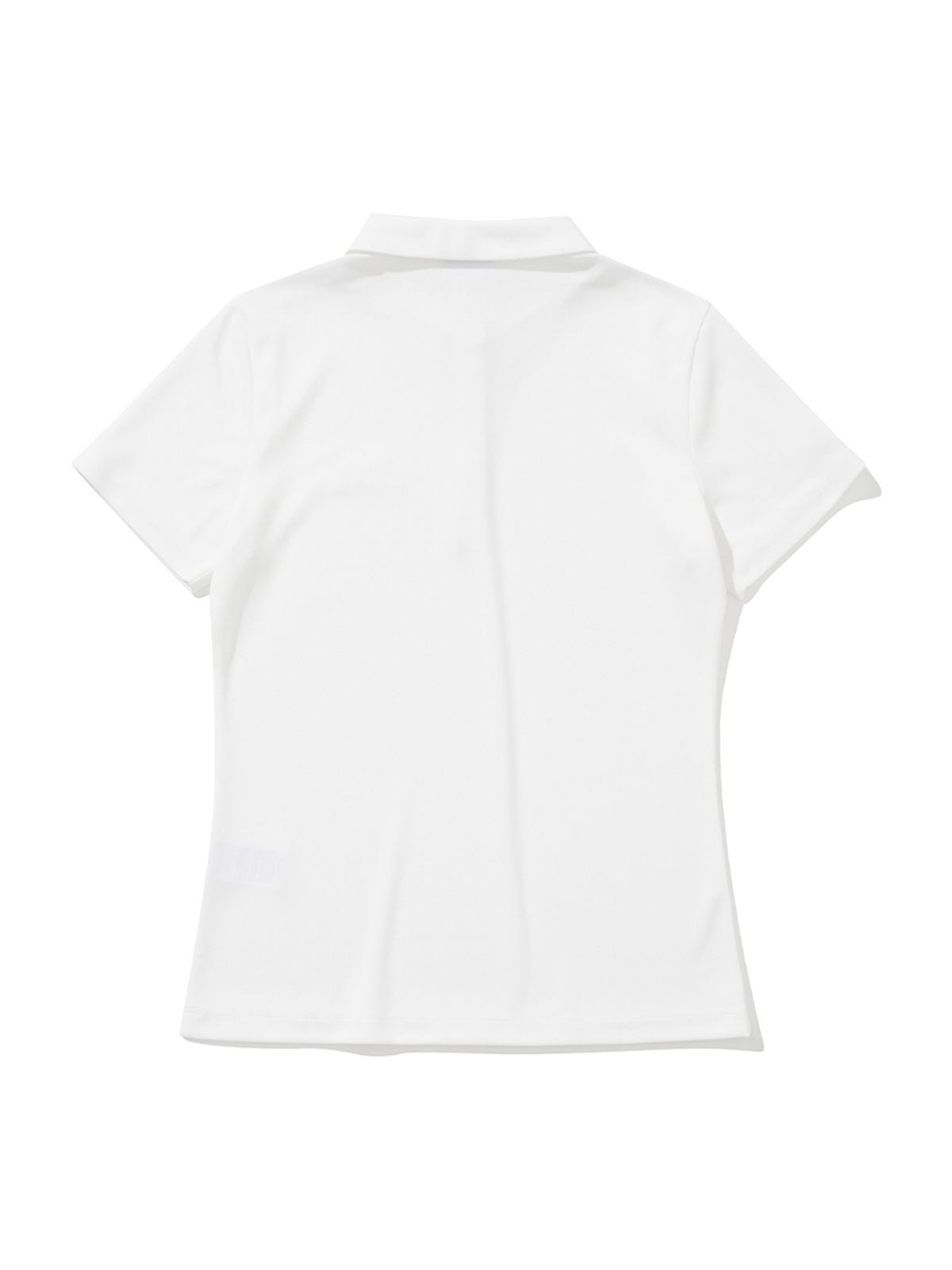 투에니스홀(20TH HOLE) 여성 톤온톤 자수 PK 반팔 카라 티셔츠 [WHITE]