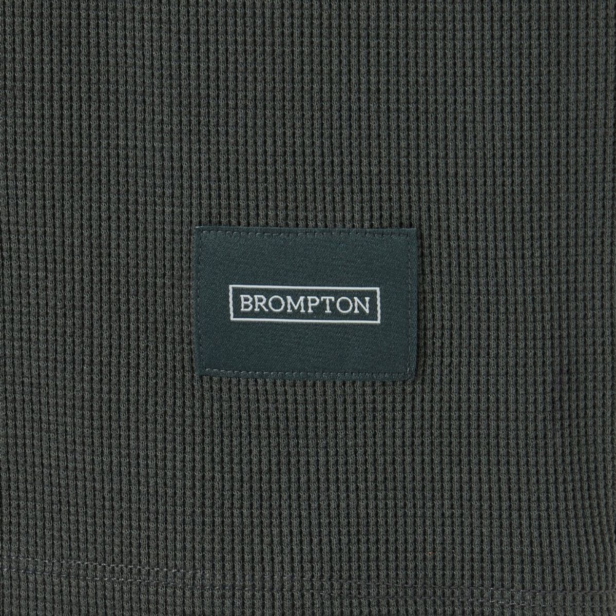 브롬톤 런던(BROMPTON LONDON) BUTTON WAFFLE HALF SLEEVE T-SHIRT - C/GREY (P252MTS433)