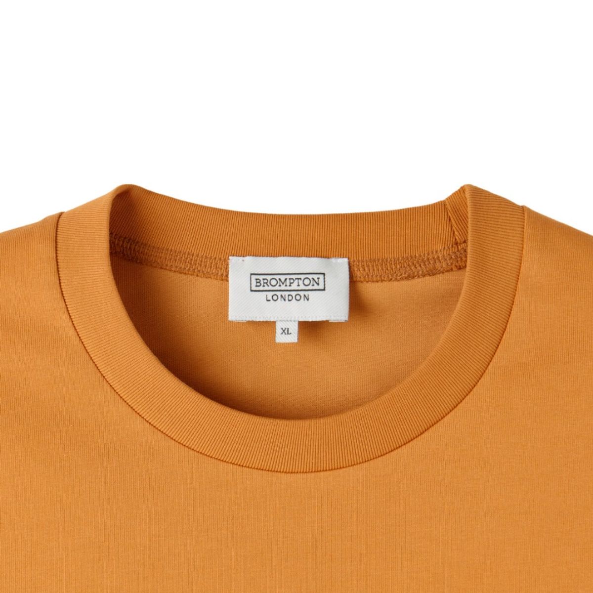 브롬톤 런던(BROMPTON LONDON) BASIC HALF SLEEVE T-SHIRT - ORANGE (P252UTS431)