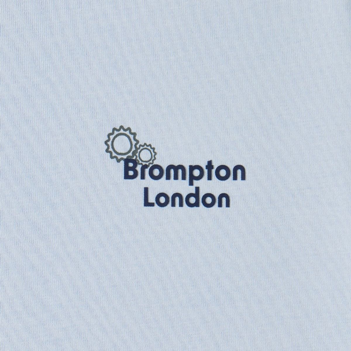 브롬톤 런던(BROMPTON LONDON) PARTS GRAPHIC HALF SLEEVE T-SHIRT - L/BLUE (P252UTS432)