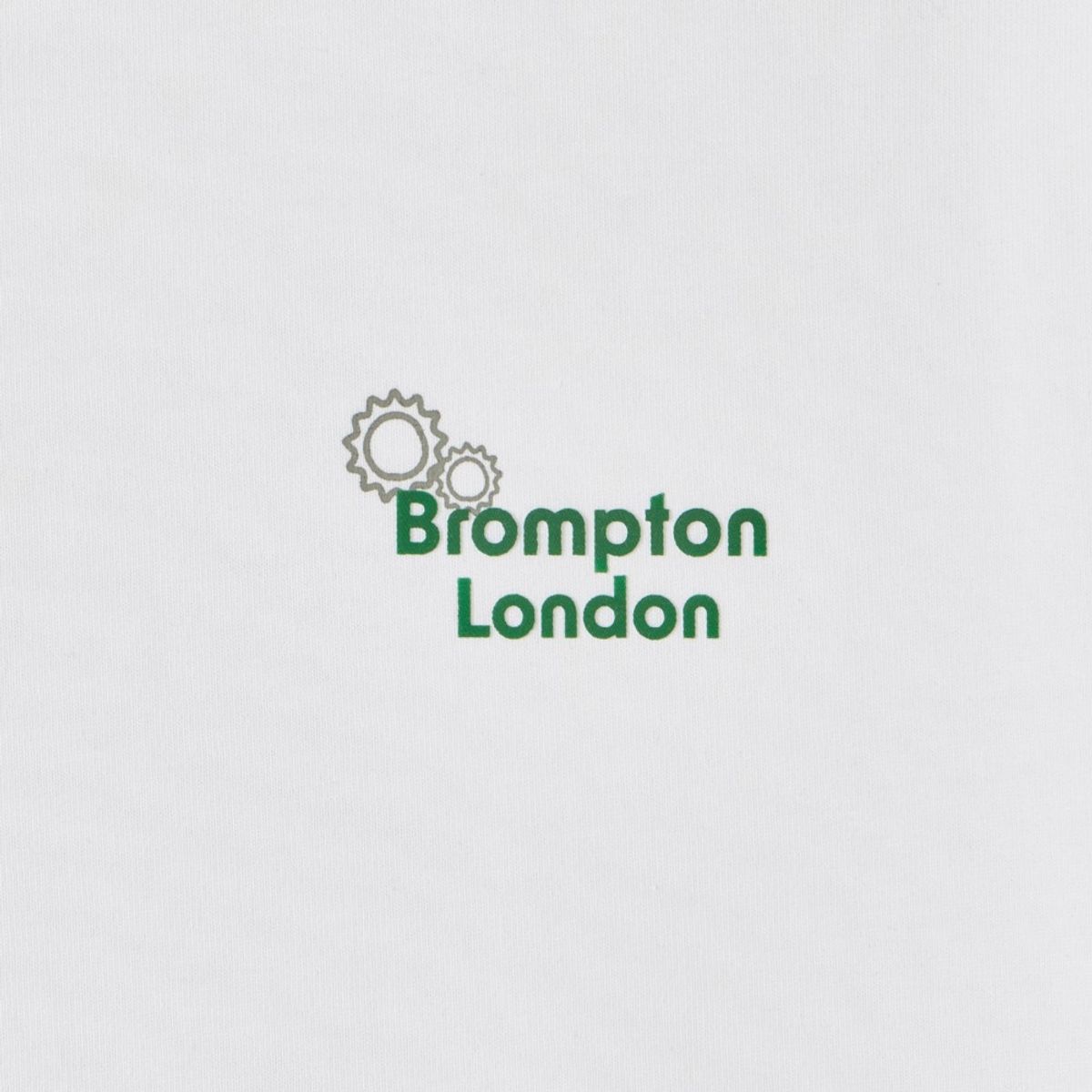 브롬톤 런던(BROMPTON LONDON) PARTS GRAPHIC HALF SLEEVE T-SHIRT - WHITE (P252UTS432)