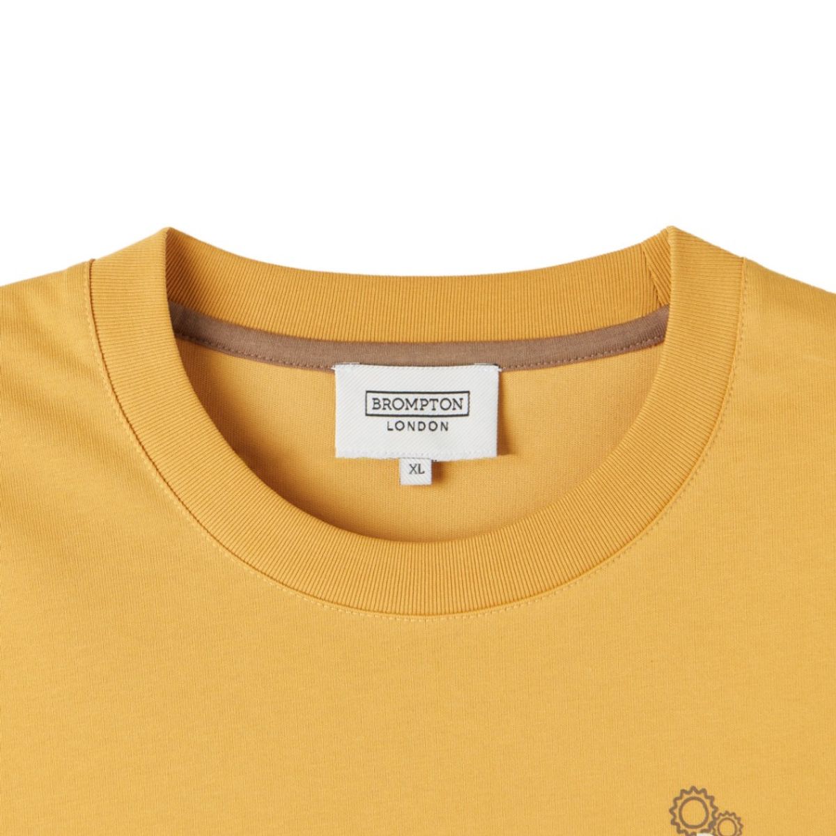 브롬톤 런던(BROMPTON LONDON) PARTS GRAPHIC HALF SLEEVE T-SHIRT - YELLOW (P252UTS432)