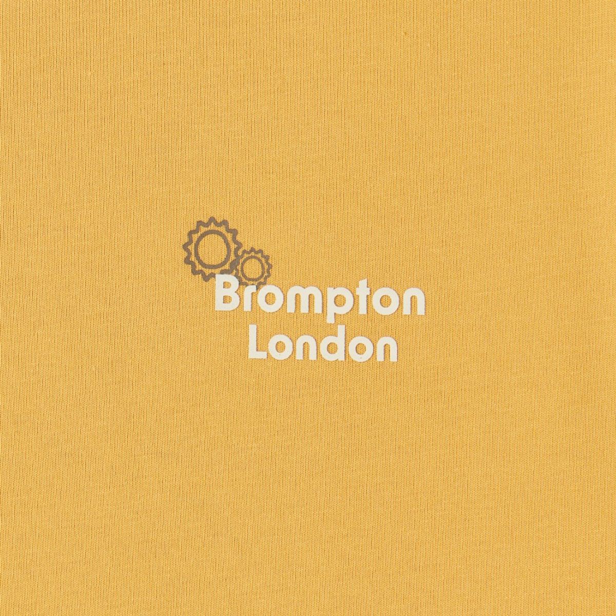 브롬톤 런던(BROMPTON LONDON) PARTS GRAPHIC HALF SLEEVE T-SHIRT - YELLOW (P252UTS432)