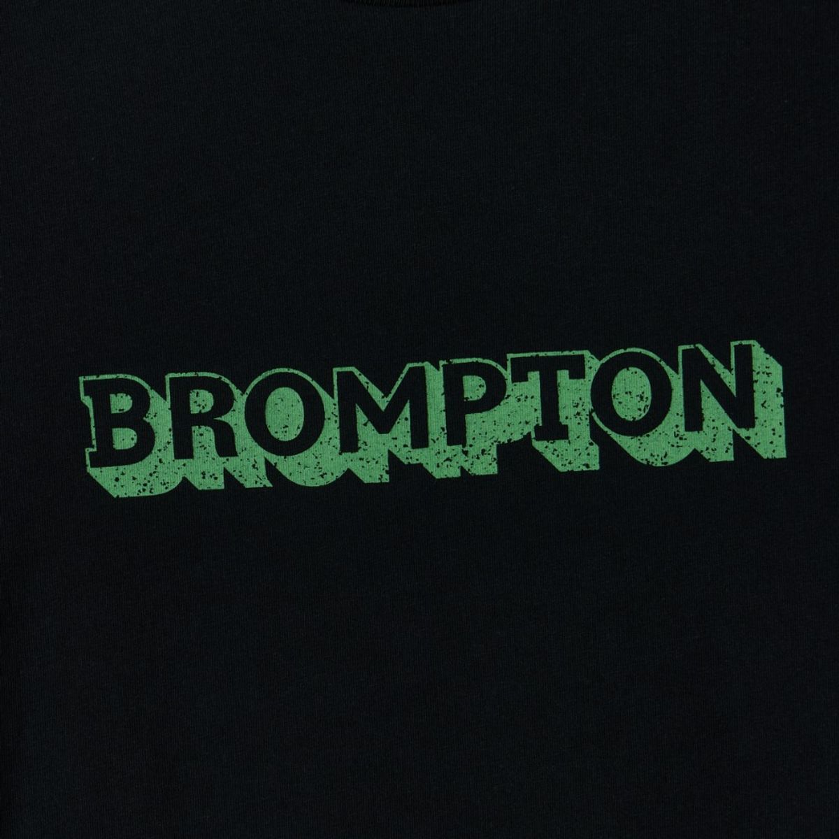 브롬톤 런던(BROMPTON LONDON) BROMPTON LOGO SHORT SLEEVE - BLACK (P252UTS450)