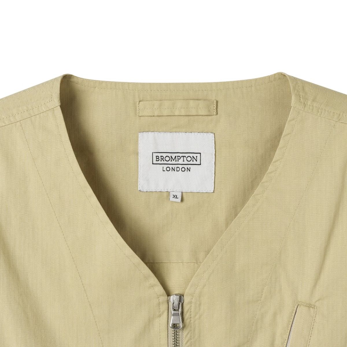 브롬톤 런던(BROMPTON LONDON) BRITISH CAMPER VEST - BEIGE (P252MVT480)