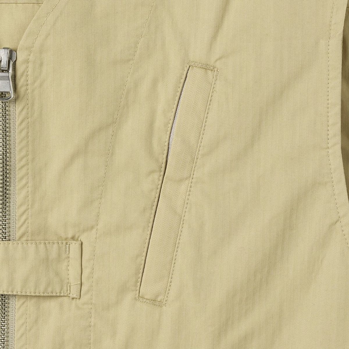 브롬톤 런던(BROMPTON LONDON) BRITISH CAMPER VEST - BEIGE (P252MVT480)