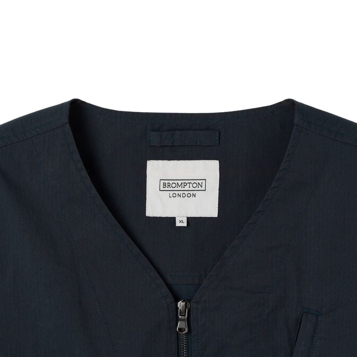 브롬톤 런던(BROMPTON LONDON) BRITISH CAMPER VEST - NAVY (P252MVT480)