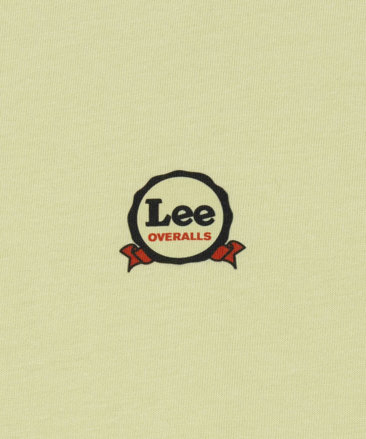 리(LEE) 빈티지 데님 오버롤 그래픽 티셔츠 라임