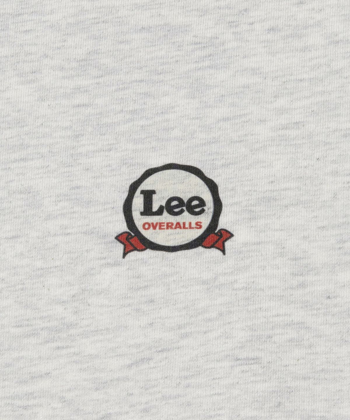 리(LEE) 빈티지 데님 오버롤 그래픽 티셔츠 라이트그레이