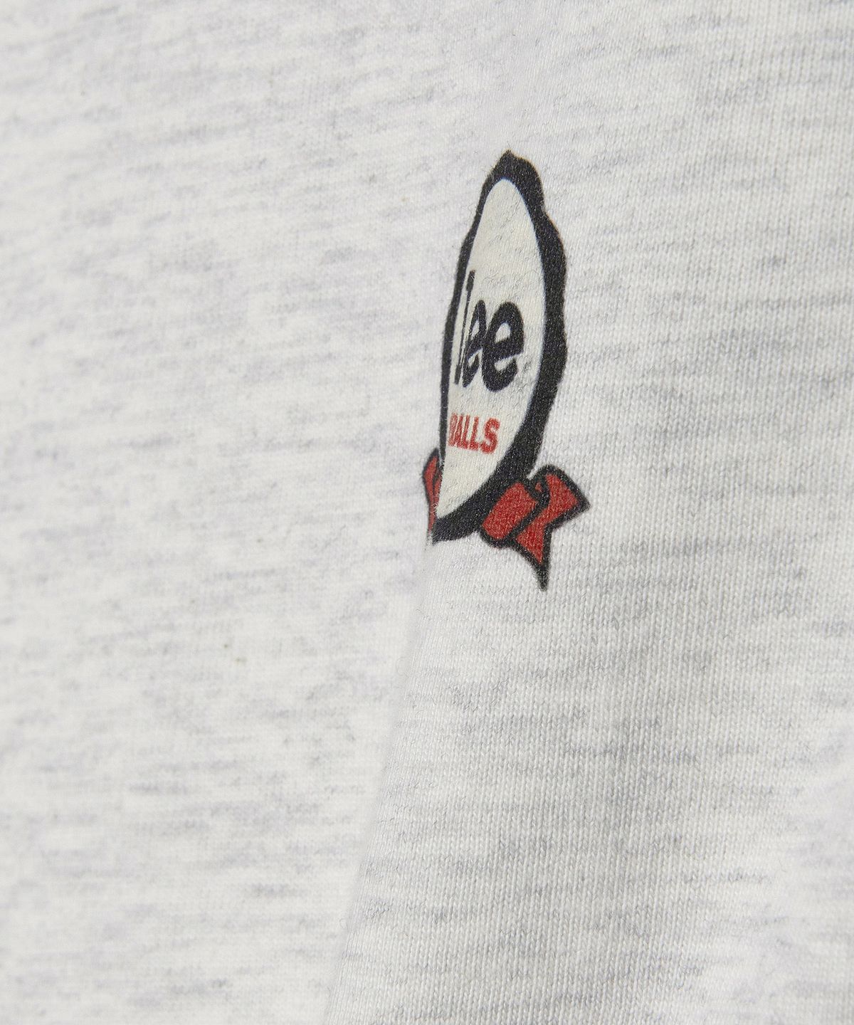 리(LEE) 빈티지 데님 오버롤 그래픽 티셔츠 라이트그레이